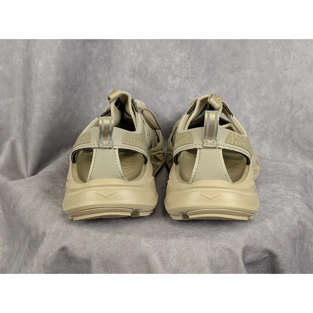 Hoka One One Hopara Oxford Tan Dune Hiking Sandals 1123112 Women 6 Men 5 NWOB